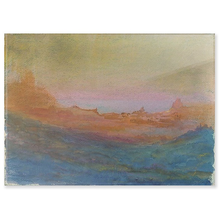 Paysage avec falaises (panneaux acryliques)