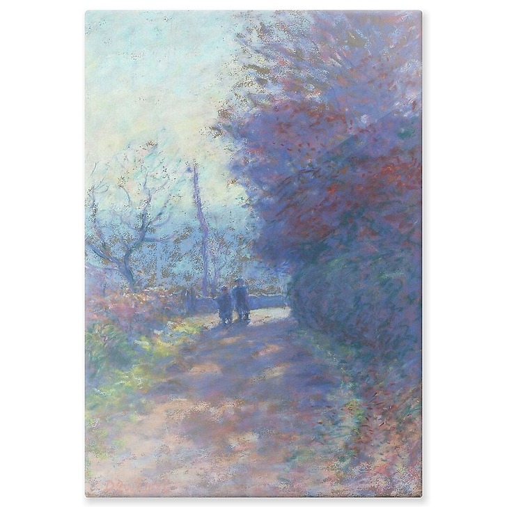 Effet de matin, l'hiver à Crozant (Creuse) (panneaux aluminium)