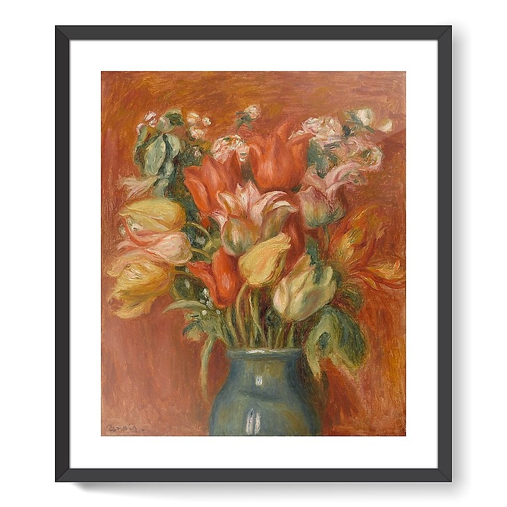 Bouquet of tulips (framed art prints)