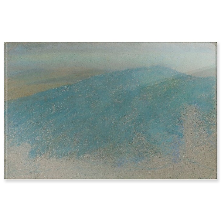 Landscape with village on the skyline (acrylic panels)