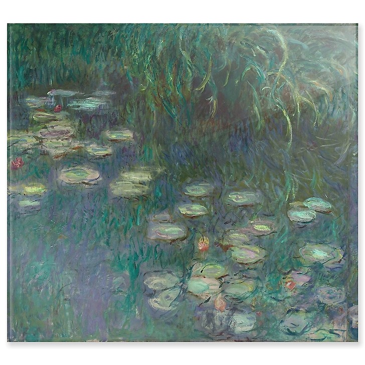 Les Nymphéas : Matin (panneaux acryliques)