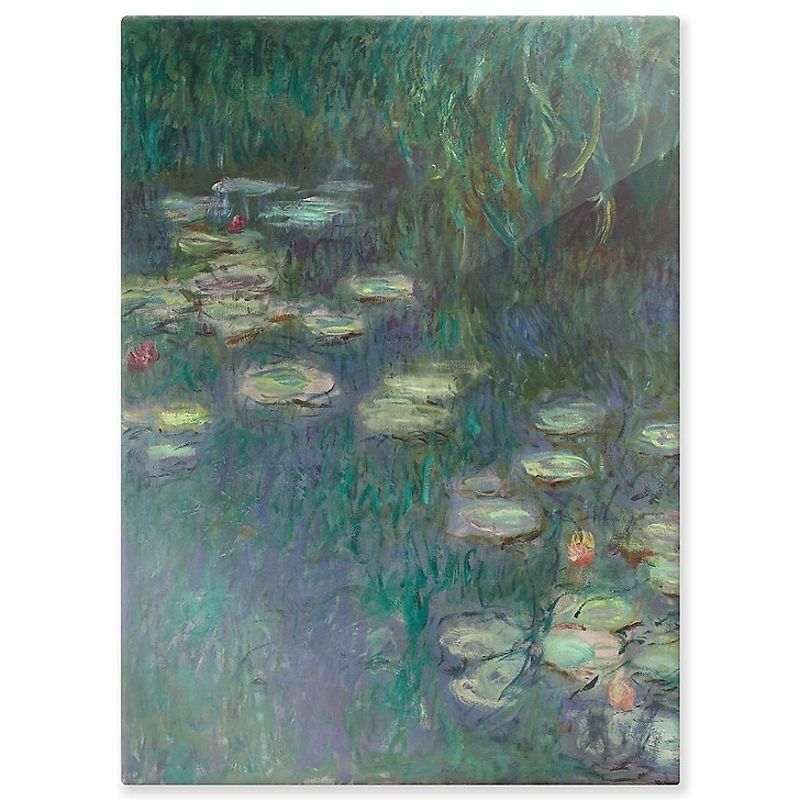 The Water Lilies: Morning (aluminium panels)