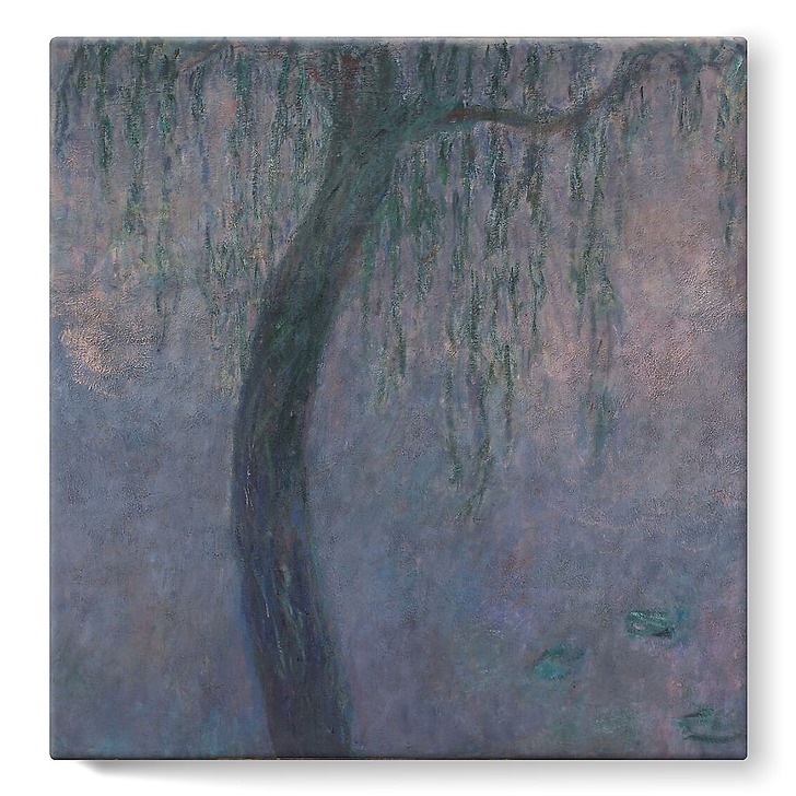 Les Nymphéas : Les Deux saules (toiles sur châssis)