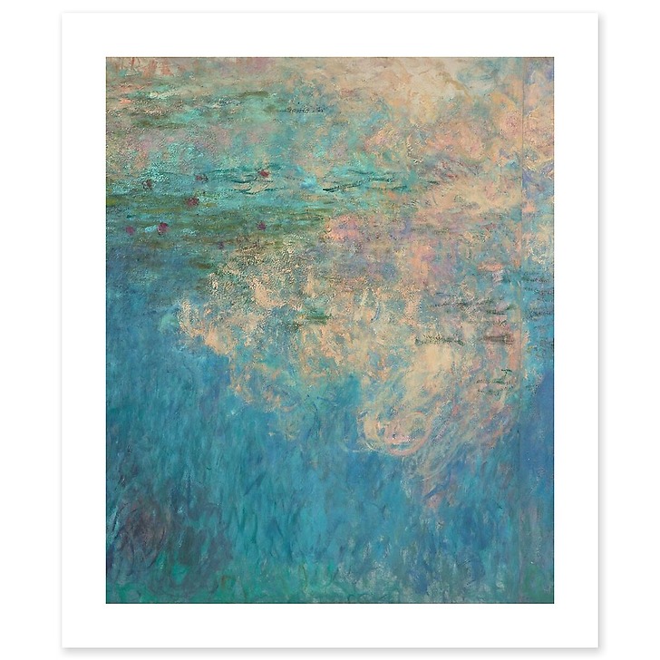 Water Lilies: The Clouds (canvas without frame)