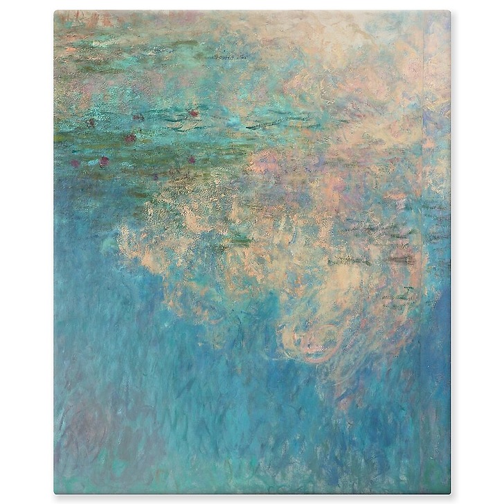 Les Nymphéas : les Nuages (panneaux aluminium)