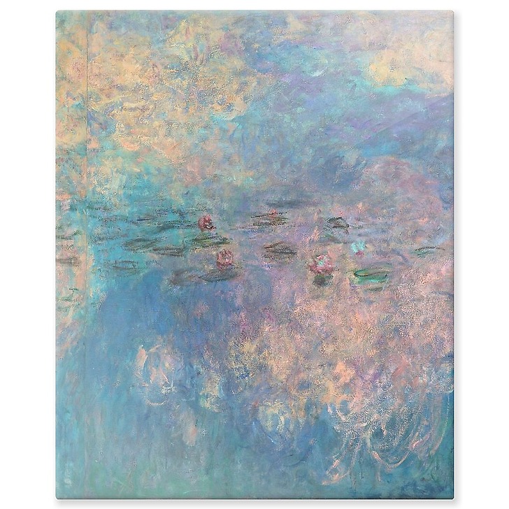Water Lilies: The Clouds (aluminium panels)