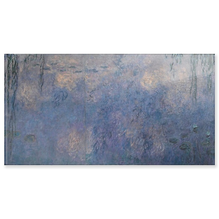 Les Nymphéas : Le Matin aux Saules (panneaux acryliques)