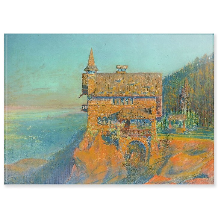 View of My Little House: north side (acrylic panels)