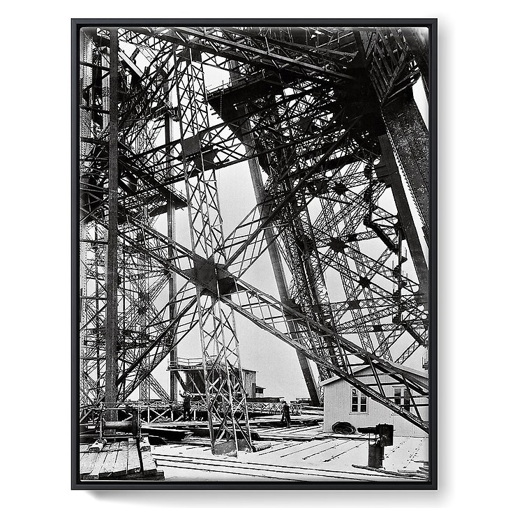 The 1st platform (framed canvas)