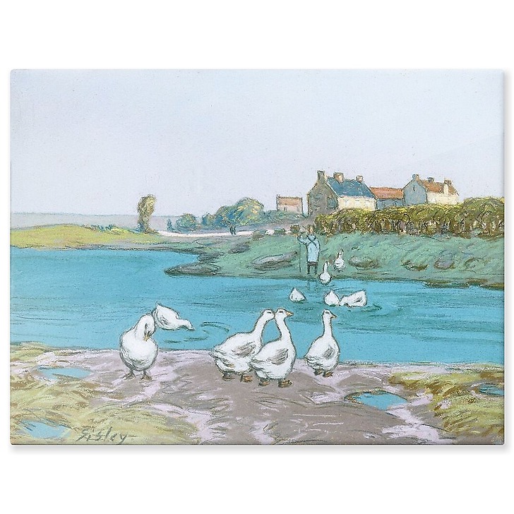 La Mare aux oies (panneaux aluminium)