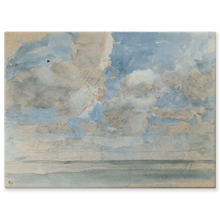 Cloudy sky over calm sea (aluminium panels)