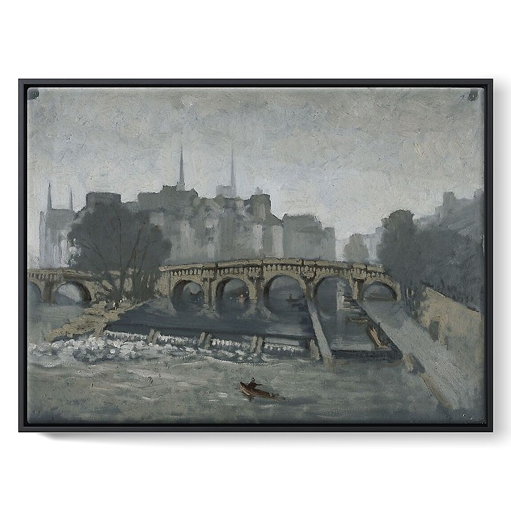 Album des vues de Paris, le pont Neuf et l'île de la Cité (toiles encadrées)