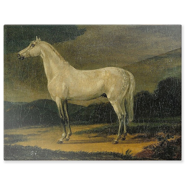 Cheval de Napoléon "le Vizir" (panneaux aluminium)
