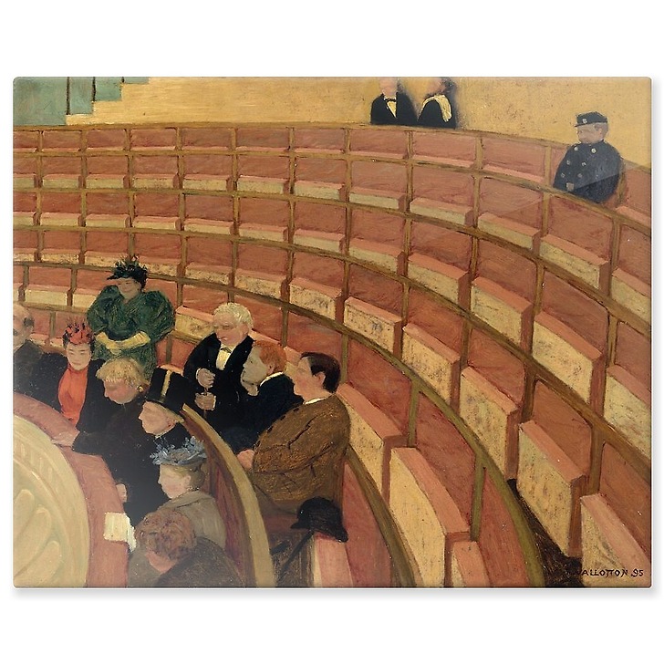 La troisième galerie au théâtre du Châtelet (panneaux aluminium)