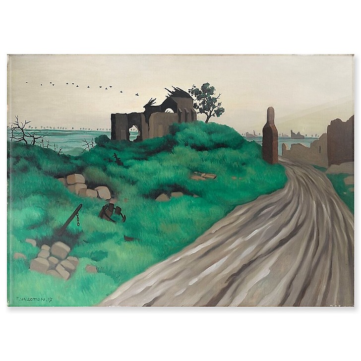 Hurlus Church in ruins (acrylic panels)