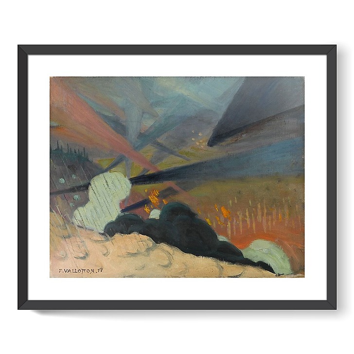 Verdun, sketch, 1917 (framed art prints)