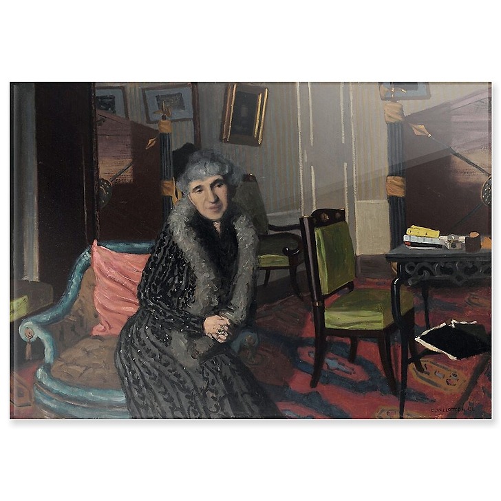 Mrs Alexandre Bernheim, born Henriette Adler, wife of the art dealer (acrylic panels)