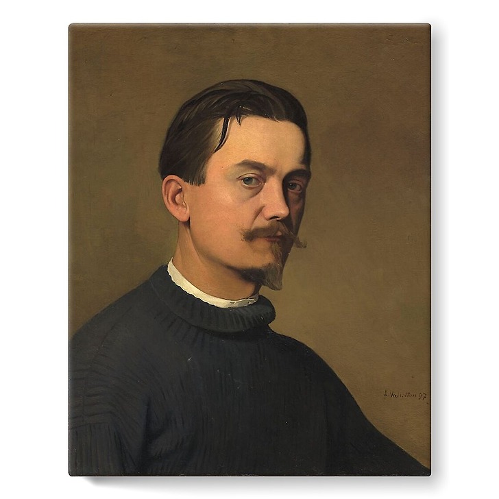 Self-portrait (stretched canvas)