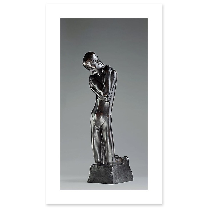 Boy Kneeling at the Spring (canvas without frame)