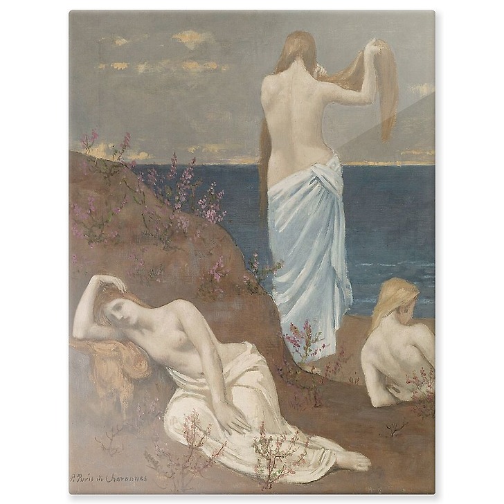 Young Girls by the Seaside (aluminium panels)