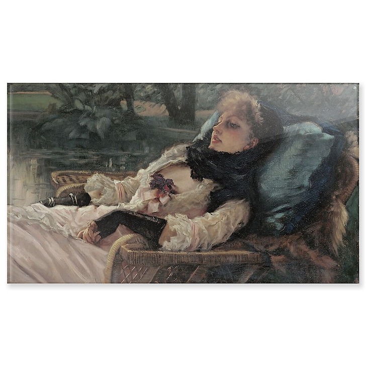 La rêveuse (Soirée d'été) (panneaux acryliques)