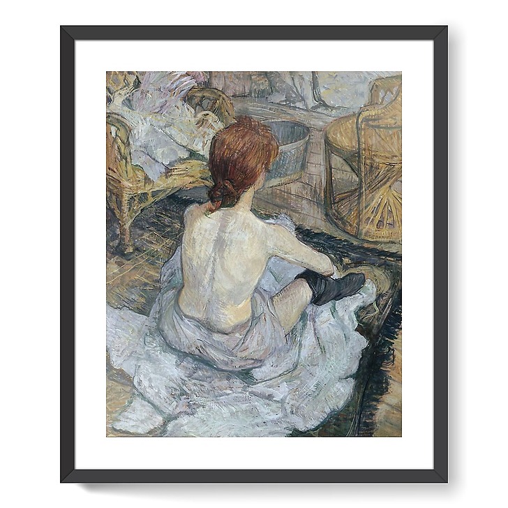 La toilette (affiches d'art encadrées)
