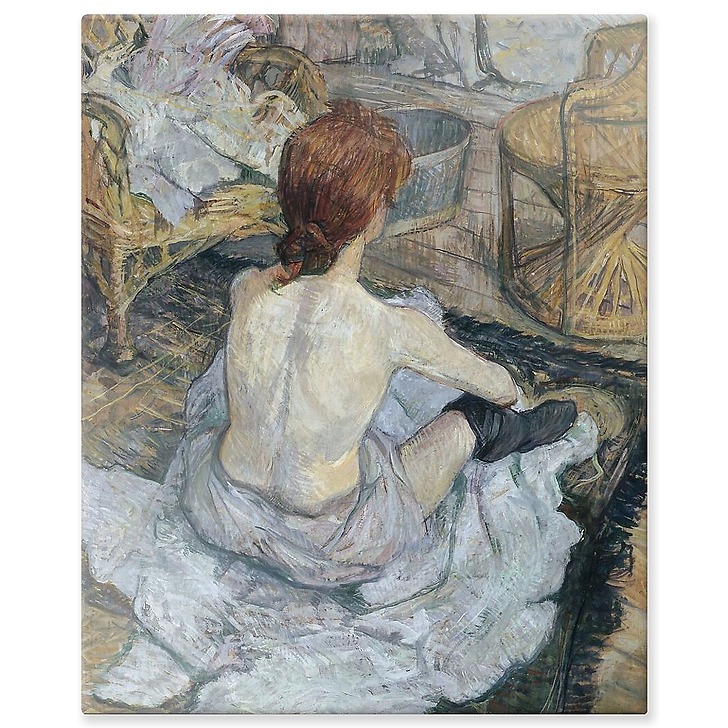 La toilette (aluminium panels)