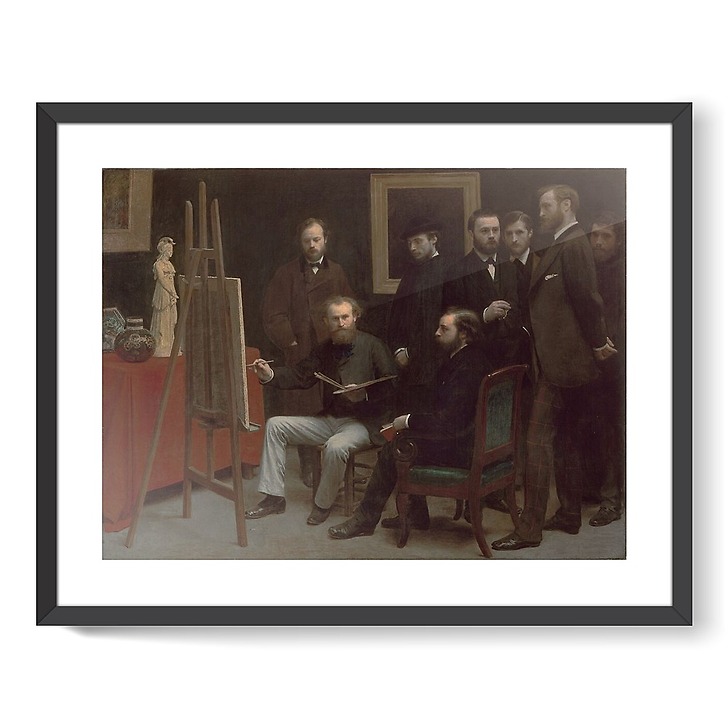Un atelier aux Batignolles (affiches d'art encadrées)