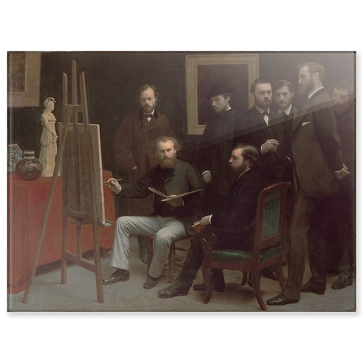 Un atelier aux Batignolles (acrylic panels)
