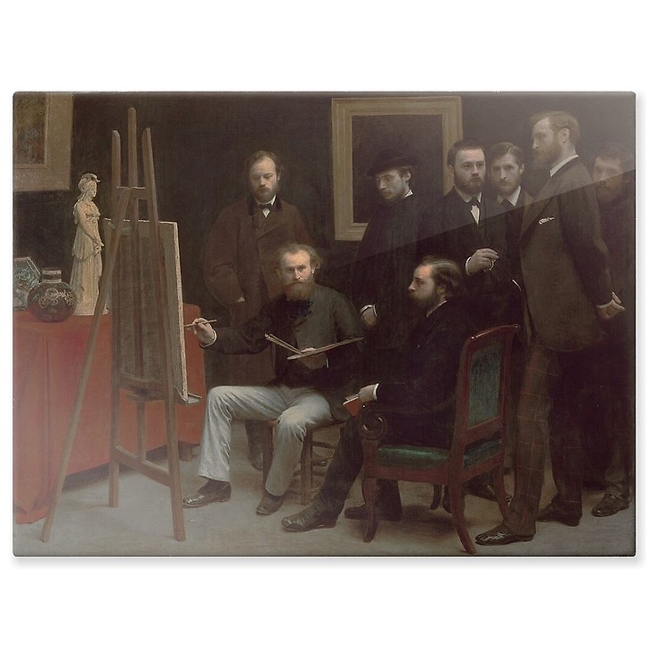 Un atelier aux Batignolles (aluminium panels)
