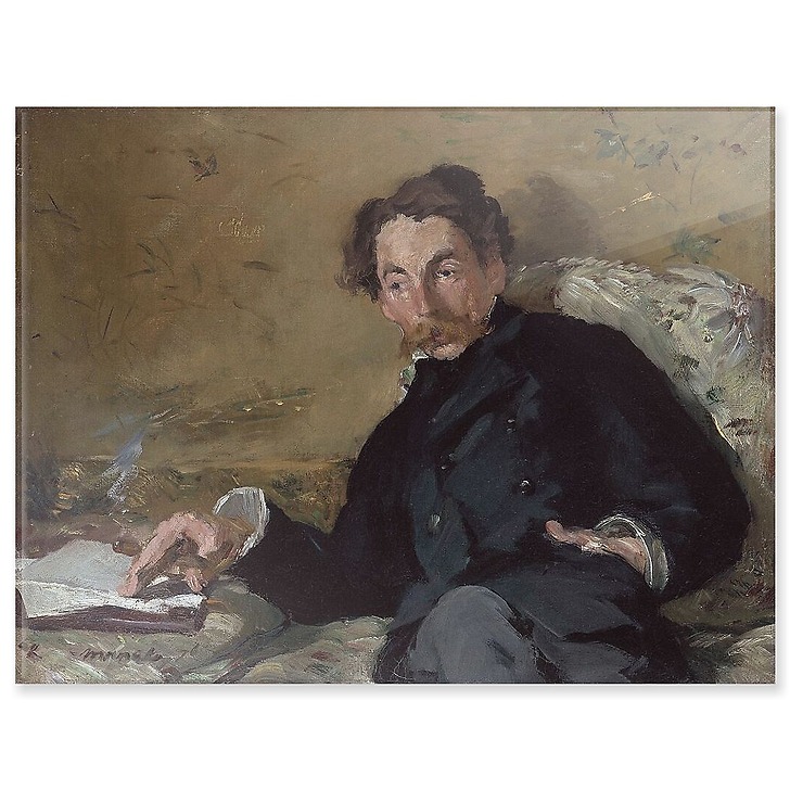 Stéphane Mallarmé (1842-1898), poète (acrylic panels)