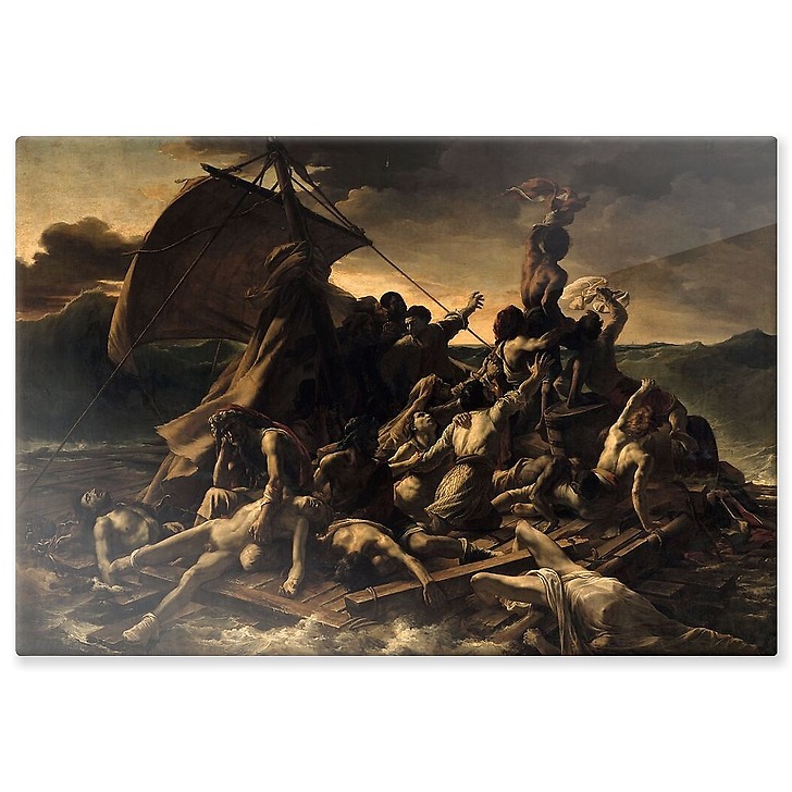 Le radeau de la Méduse (panneaux aluminium)