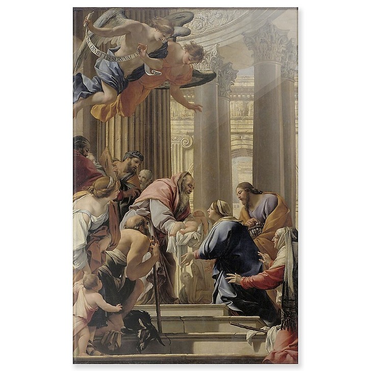 La Présentation au temple (panneaux acryliques)