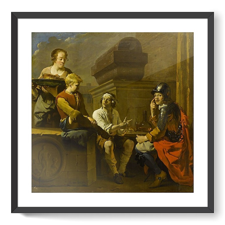 The Morra Players (framed art prints)