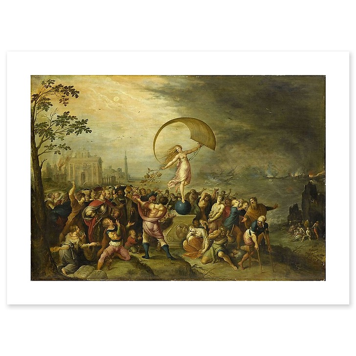 Allegory of Fortune (canvas without frame)