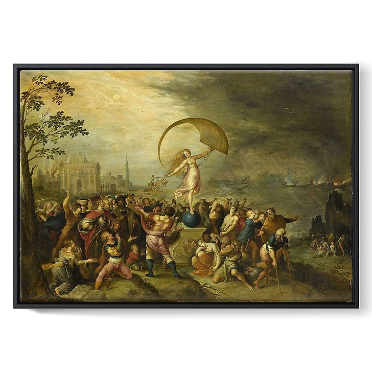 Allegory of Fortune (framed canvas)