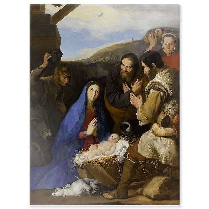 The Worship of the Shepherds (aluminium panels)