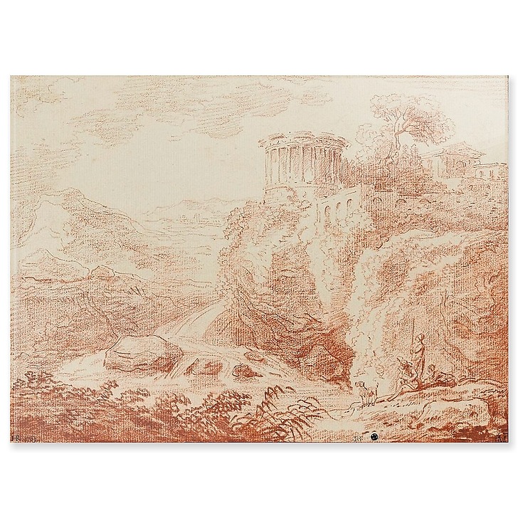 Le temple de la Sibylle (panneaux acryliques)