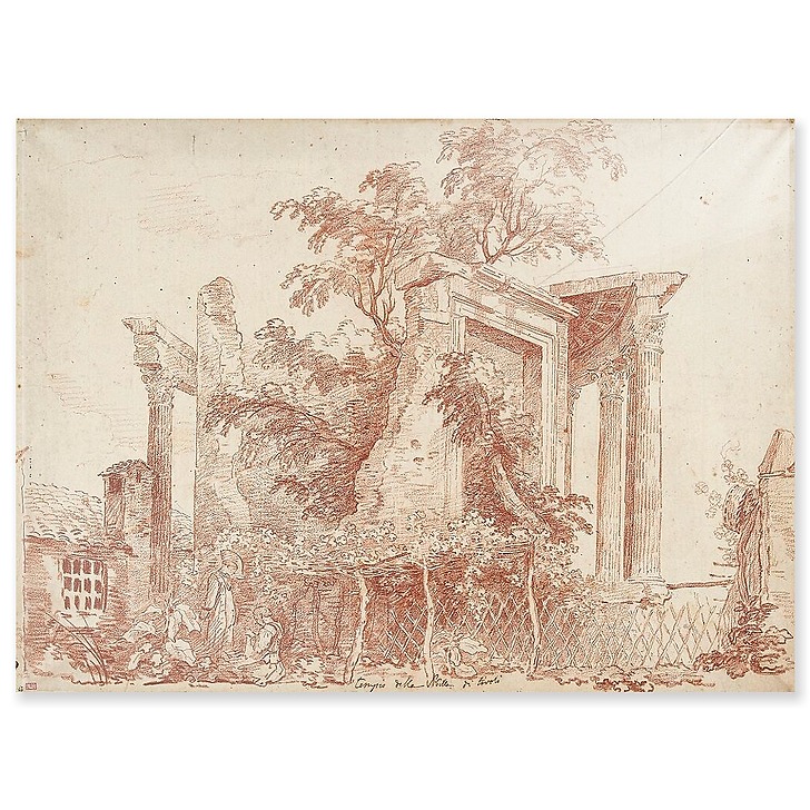 The temple of the sibyl (acrylic panels)