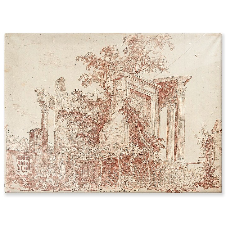 The temple of the sibyl (aluminium panels)