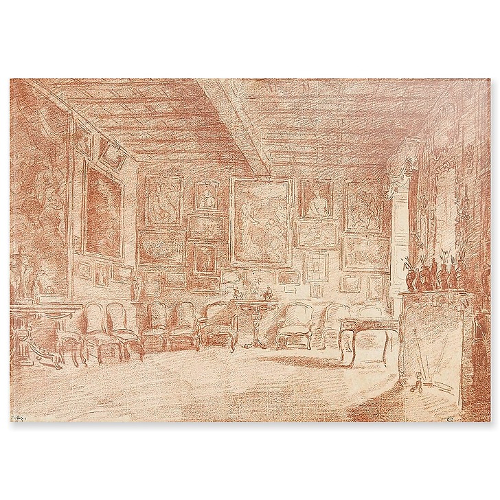 Le salon du bailli de Breteuil (panneaux acryliques)