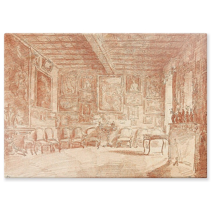 The salon of the bailiff of Breteuil (aluminium panels)