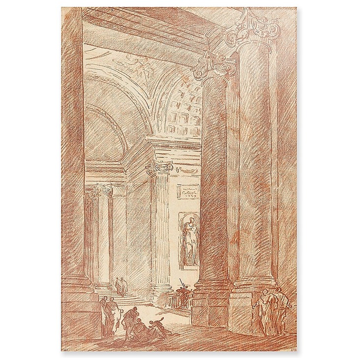 Interior of St. Peter's of Rome (acrylic panels)