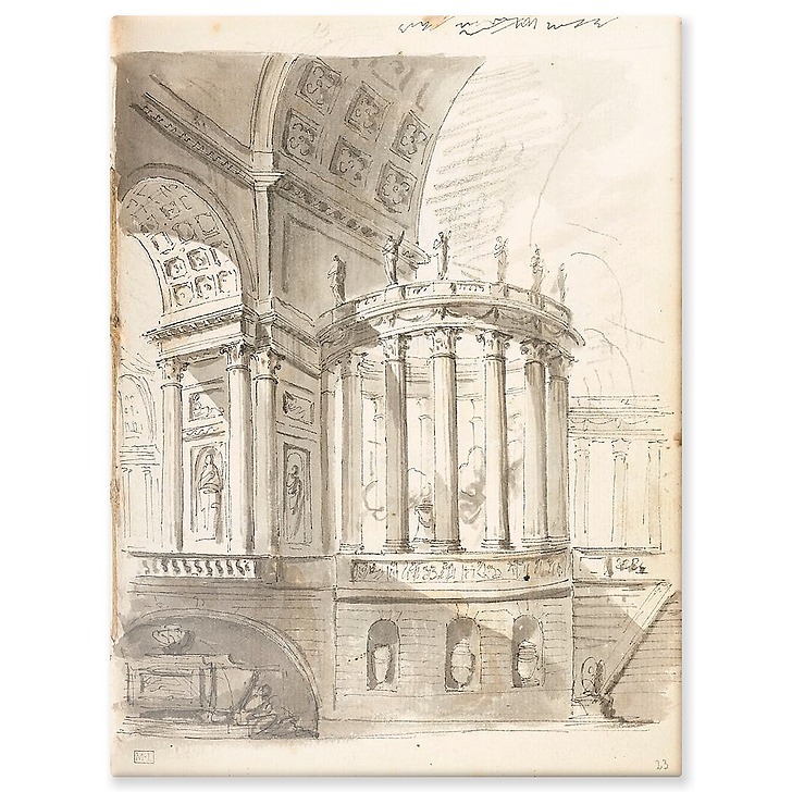 Caprice architectural animé (panneaux aluminium)