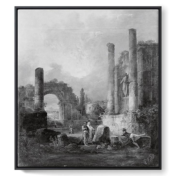 Ruines d'un temple (toiles encadrées)