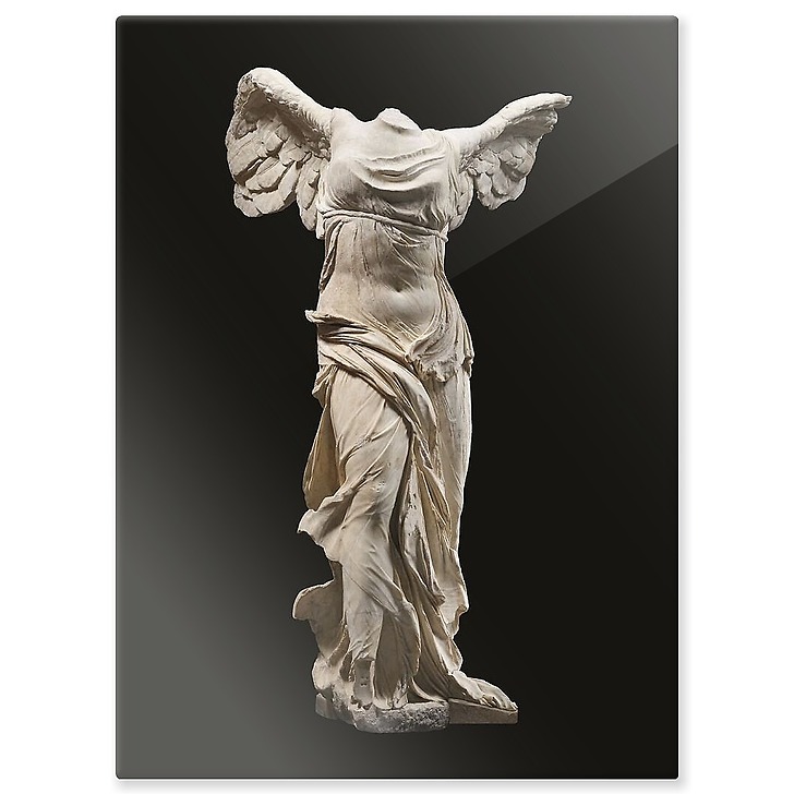 The Winged Victory of Samothrace (aluminium panels)