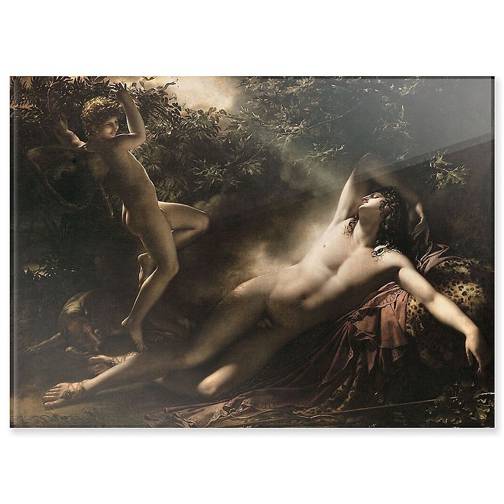Endymion, effet de lune, dit aussi Le Sommeil d'Endymion (acrylic panels)