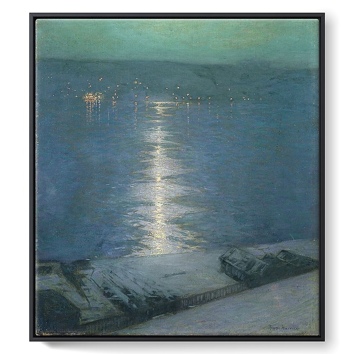 Clair de lune sur la riviére ou (toiles encadrées)