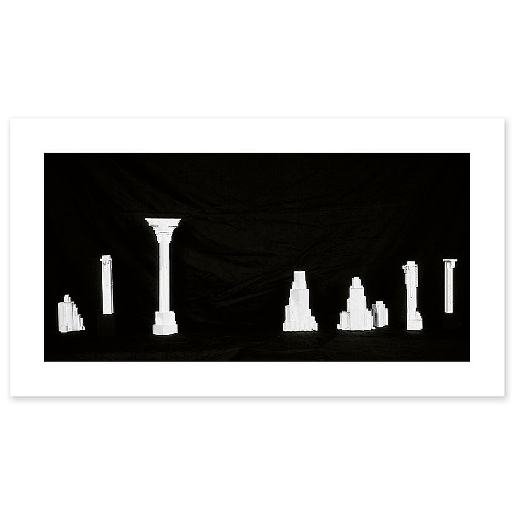 Thèmes pour des monuments architecturaux dans des parcs et sur des places (toiles sans cadre)