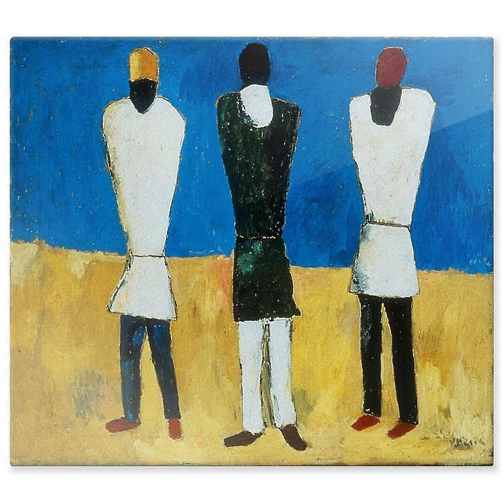 Paysans (aluminium panels)